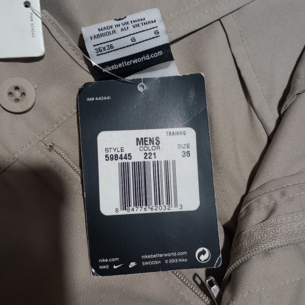 Nike Men's dri fit golf pants size 36 x 36